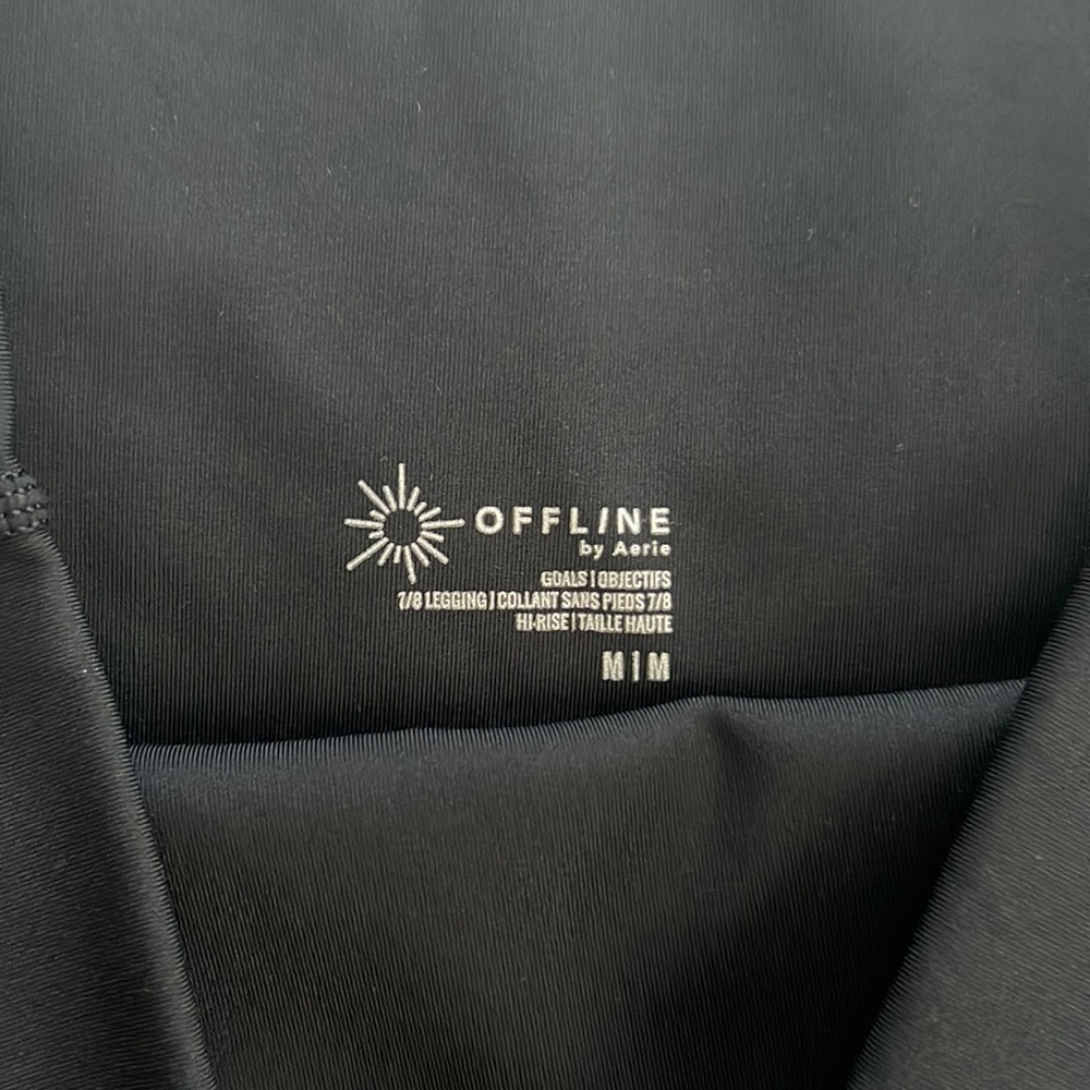 OFFLINE By Aerie Goals High Waisted Legging 7/8 size medium used once